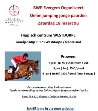 Oefenjumping BWP Evergem