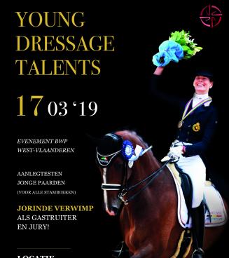 YOUNG DRESSAGE TALENTS MET JORINDE VERWIMP IN STAL DE ARK YOUNG DRESSAGE TALENTS MET JORINDE VERWIMP IN STAL DE ARK