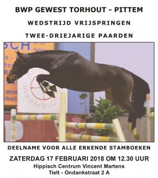 Wedstrijd vrijspringen voor 2- en 3-jarige paarden, Pittem-Torhout Wedstrijd vrijspringen voor 2- en 3-jarige paarden, Pittem-Torhout