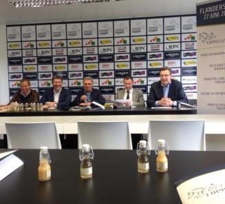 Persconferentie Flanders Mare Auction Persconferentie Flanders Mare Auction