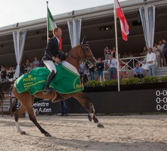 Gancia de Muze wins the Rolex Grand Prix at the Brussels Stephex Masters Gancia de Muze wins the Rolex Grand Prix at the Brussels Stephex Masters