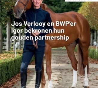 Jos Verlooy en BWPer Igor bekronen hun gouden partnership Jos Verlooy en BWPer Igor bekronen hun gouden partnership